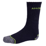 Apache Burlington 3 Pack Work Sock Black/Grey - - Customisable Workwear