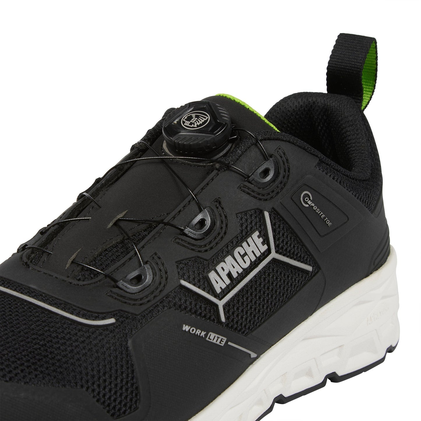 Apache Chatham Trainer with rebound EVA midsole Black - - Customisable Footwear