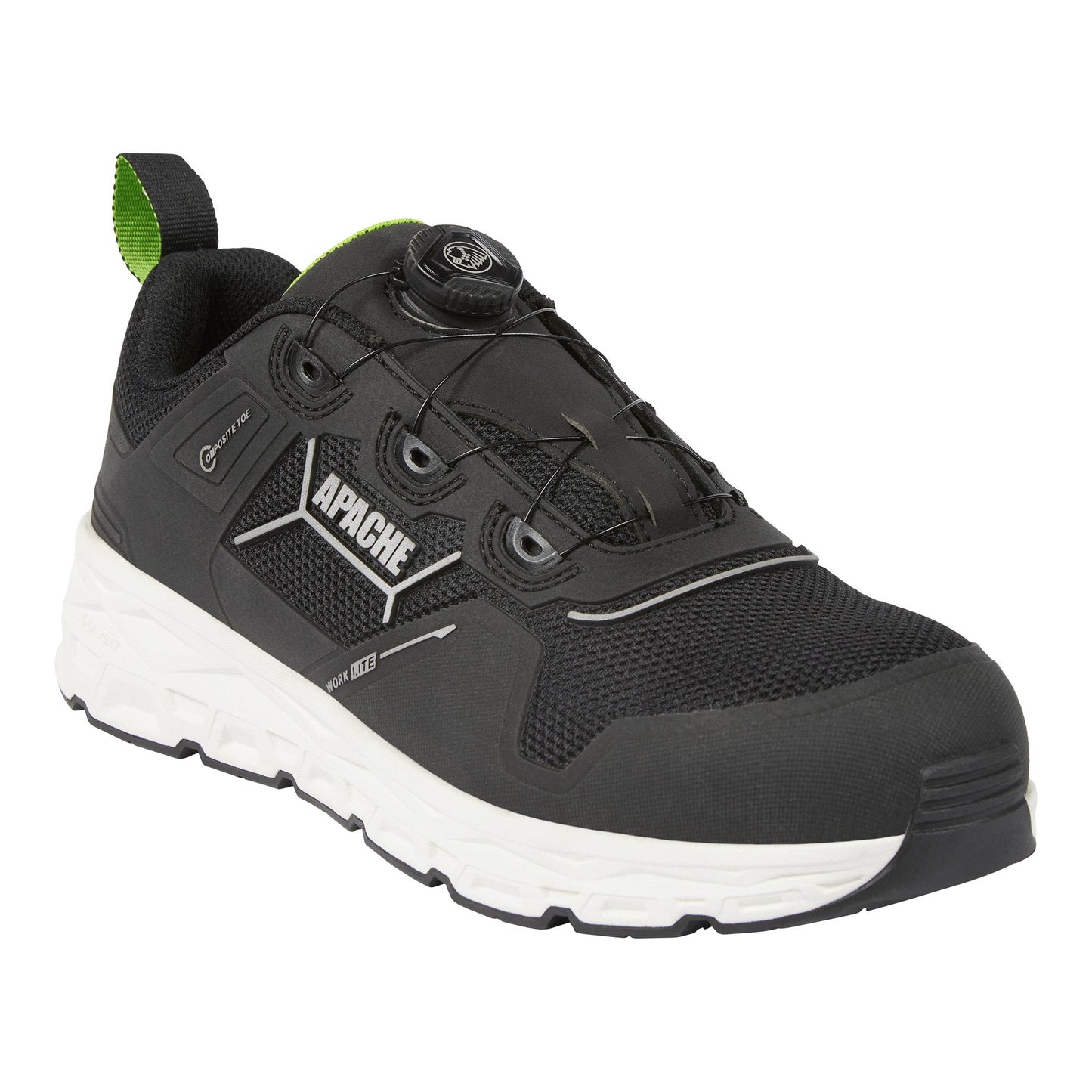Apache Chatham Trainer with rebound EVA midsole Black - Black - Customisable Footwear