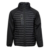 Apache Ashcroft Hybrid Jacket with Foldaway Hood Black - Black - Customisable Workwear