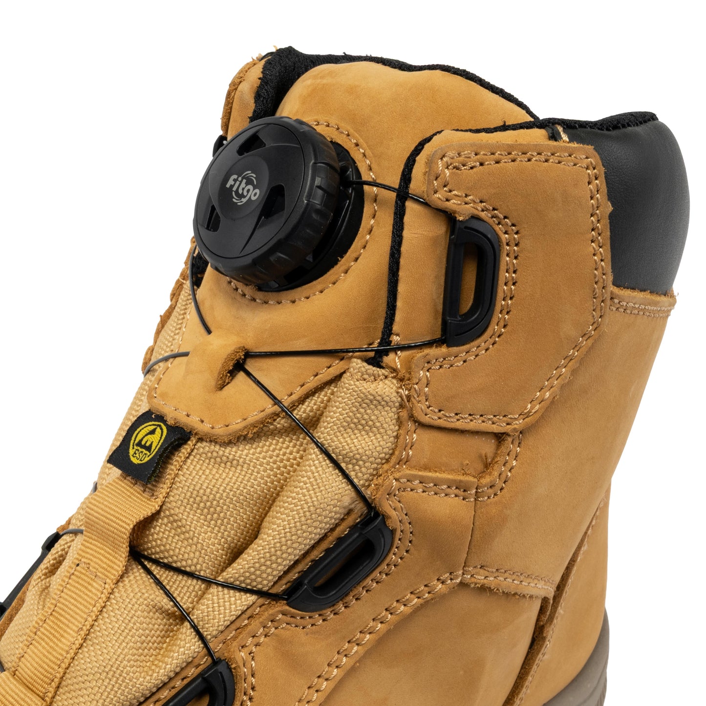 Apache - Churchill Wheat Waterproof FITGO Safety Boot ESD |  Apache