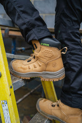 Apache - Churchill Wheat Waterproof FITGO Safety Boot ESD |  Apache