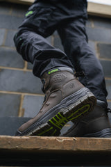 Apache - Churchill Brown Waterproof FITGO Safety Boot ESD |  Apache