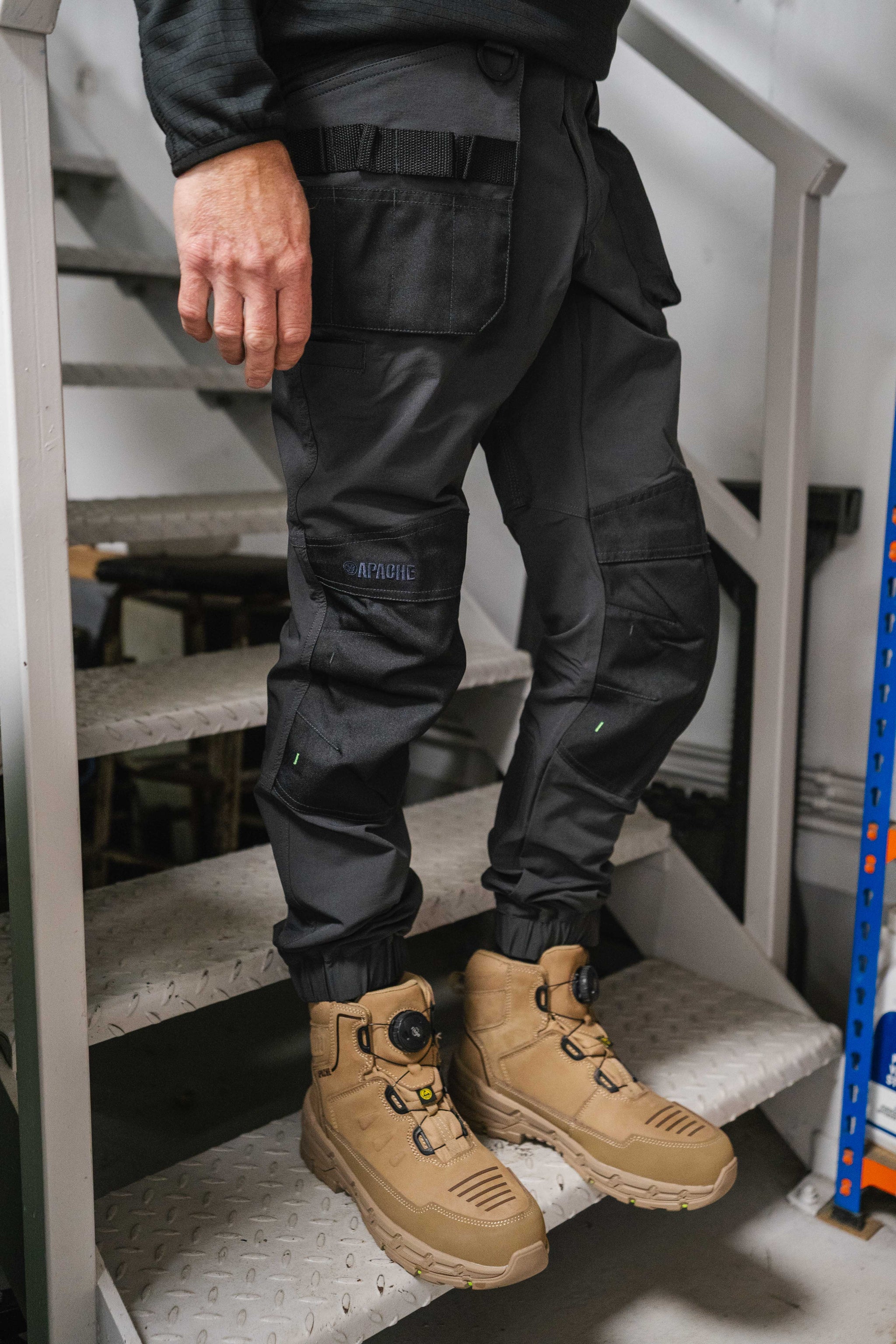 Apache - Stonehenge Stone FITGO Safety Boot with Rebound EVA midsole & ESD |  Apache