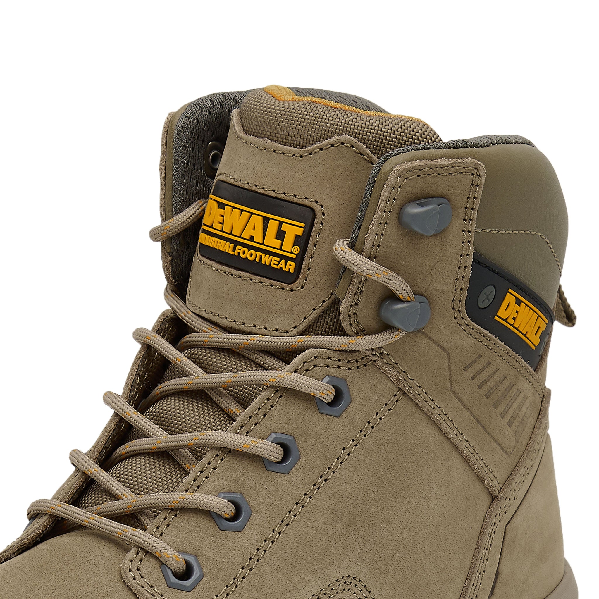 Dewalt Cranson Nubuck Steel Toe Safety Boots - - Customisable Safety Boots