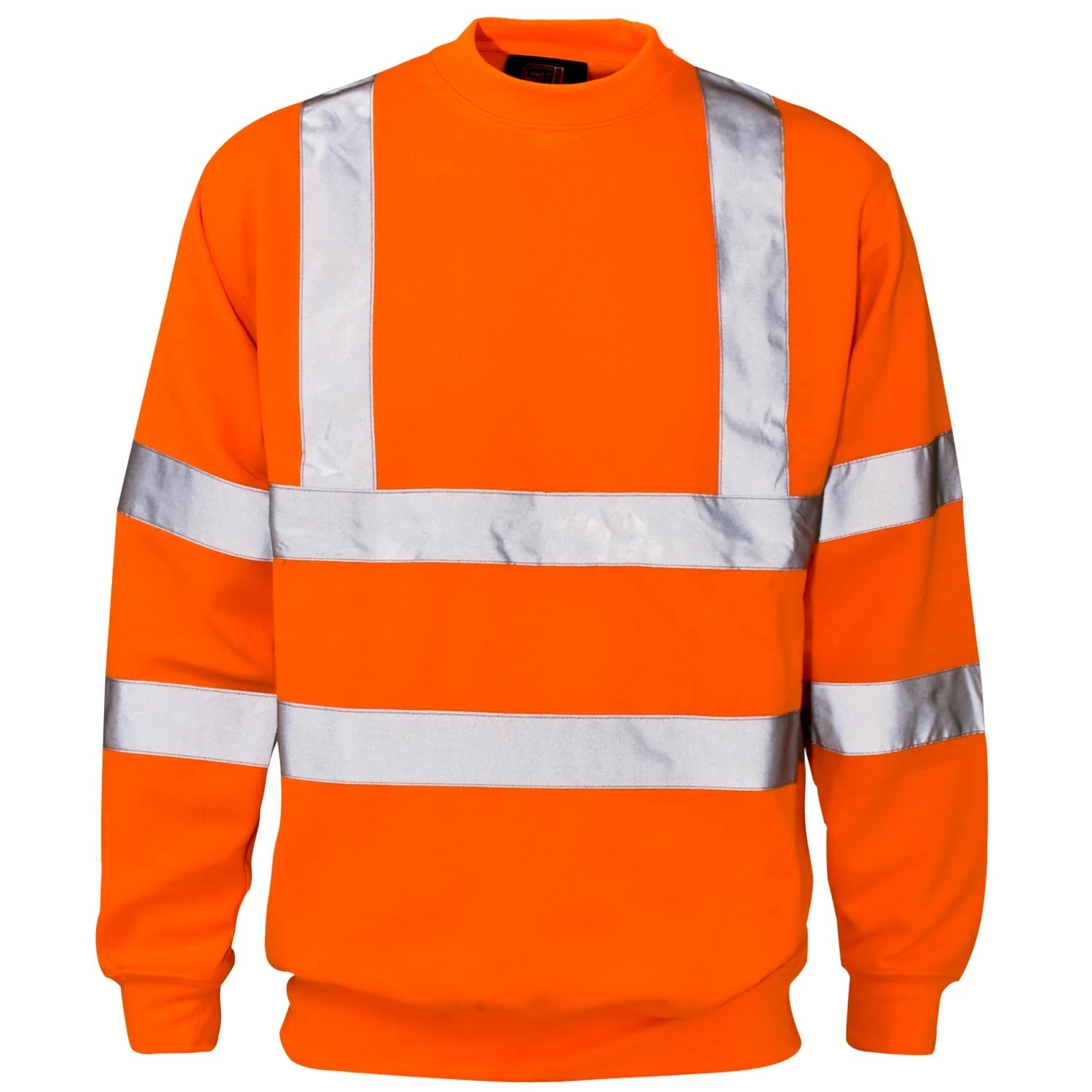 Supertouch - Hi Vis Crew Neck Sweatshirt - H67 |  Supertouch