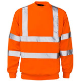 Supertouch - Hi Vis Crew Neck Sweatshirt - H67 |  Supertouch