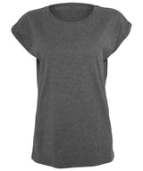 Women's extended shoulder tee