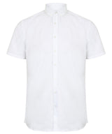 Modern short sleeve Oxford shirt