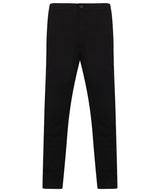 Stretch chinos with flex waistband 