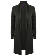 Women's longline open cardigan