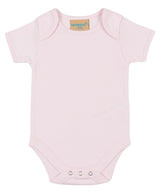 Short-sleeved bodysuit with envelope neck opening