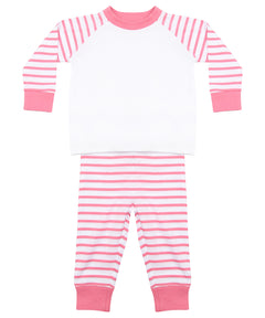 Pink Stripe/White