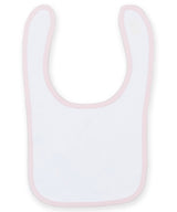 Plain and contrast bib