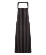 Striped bib apron