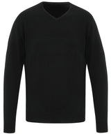 Essential' acrylic v-neck sweater