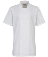 Women's short sleeve chef's jacket