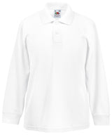 Kids long sleeve 65/35 polo