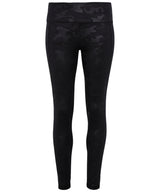 Women's TriDri® performance camo leggings full-length