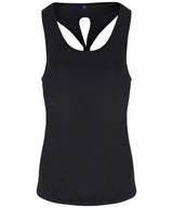 Women's TriDri® yoga knot vest 