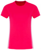 Women's TriDri® contrast panel performance t-shirt