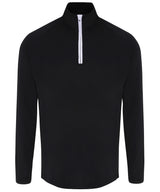 Men's TriDri® long sleeve performance ¼ zip top 