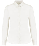 Women's stretch Oxford shirt long-sleeved (tailored fit)