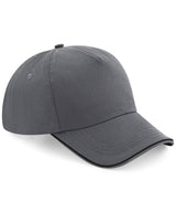 Authentic 5-panel cap - piped peak