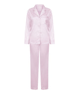 Women's satin long pyjamas 