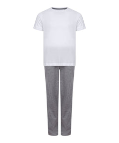 White/Heather Grey