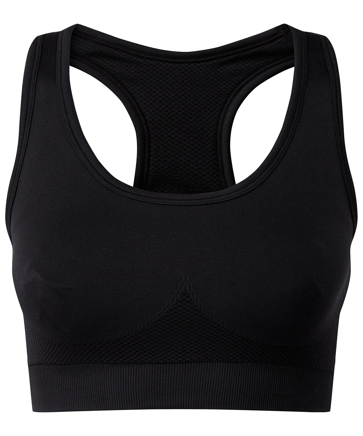 "Tridri® seamless "3D fit" multi-sport sculpt solid colour bra"
