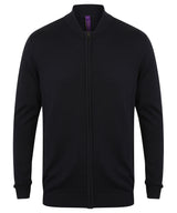 Unisex zip-through cardigan