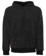Unisex sueded fleece pullover hoodie