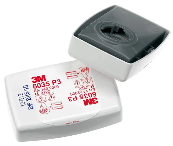 3m M Particulate Filter 3 M6035 - White 382X388X156MM - Customisable Respiratory Protection