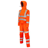 EcoViz 10KX Performance+ Womens Breathable Coverall Honeychurch CVL03 - HV ORANGE - Customisable Coverall