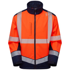 HV ORANGE/NAVY PRINT