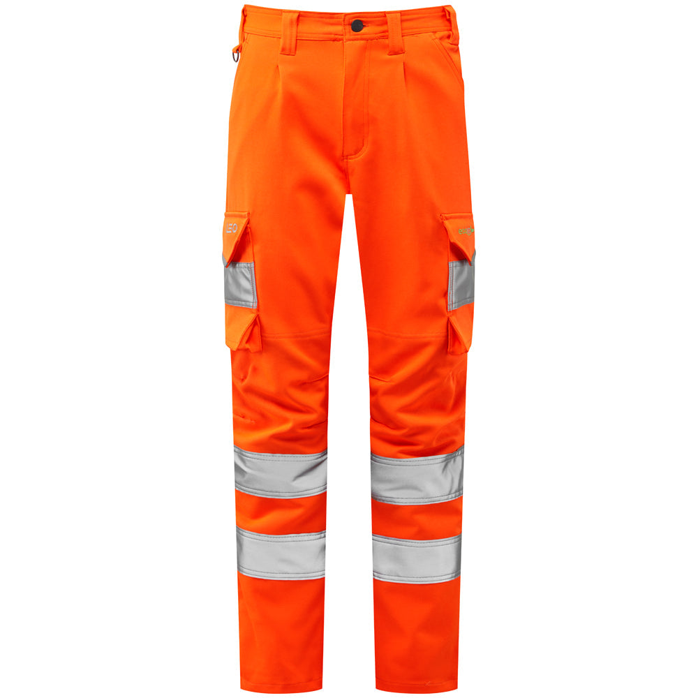 EcoViz Womens Stretch Cargo Trouser Beckamoor CL04 - - Customisable Hi-Vis Shorts & Trousers