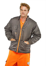 Beeswift Elsener Hi Vis In Jacket And Bodywarmer Waterproof 7 In1 - - Customisable Jacket