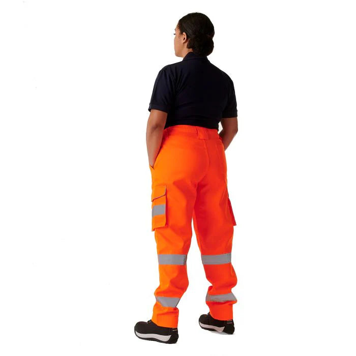 Supertouch - Ladies Hi Vis Orange Hana Combat Trouser - HV311 |  Supertouch