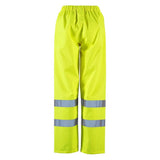 Supertouch - Ladies Hi Vis Yellow Dua Over-Trouser - HV312 |  Supertouch