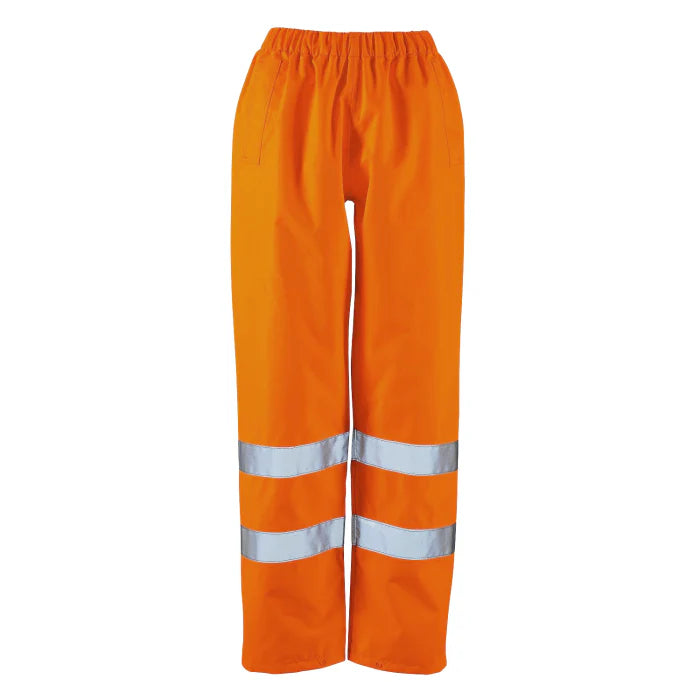 Supertouch - Ladies Hi Vis Orange Dua Over-Trouser - HV313 |  Supertouch