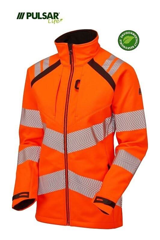 Pulsar LIFE GRS Mens Softshell Jacket Orange LFE916 - Orange - Customisable Softshell Jacket