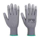 Portwest Pu Fingertip Glove A121 - Grey - Customisable Hand Protection