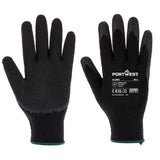 Portwest Classic Grip Glove Latex (144 Pairs) A150 - Black - Customisable Glove Bundle