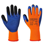Portwest Duo Therm Glove A185 - Orange Blue - Customisable Hand Protection