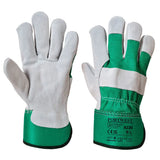 Portwest Premium Chrome Rigger Glove A220 - Green - Customisable Hand Protection
