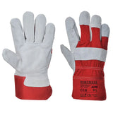 Portwest Premium Chrome Rigger Glove A220 - Red - Customisable Hand Protection