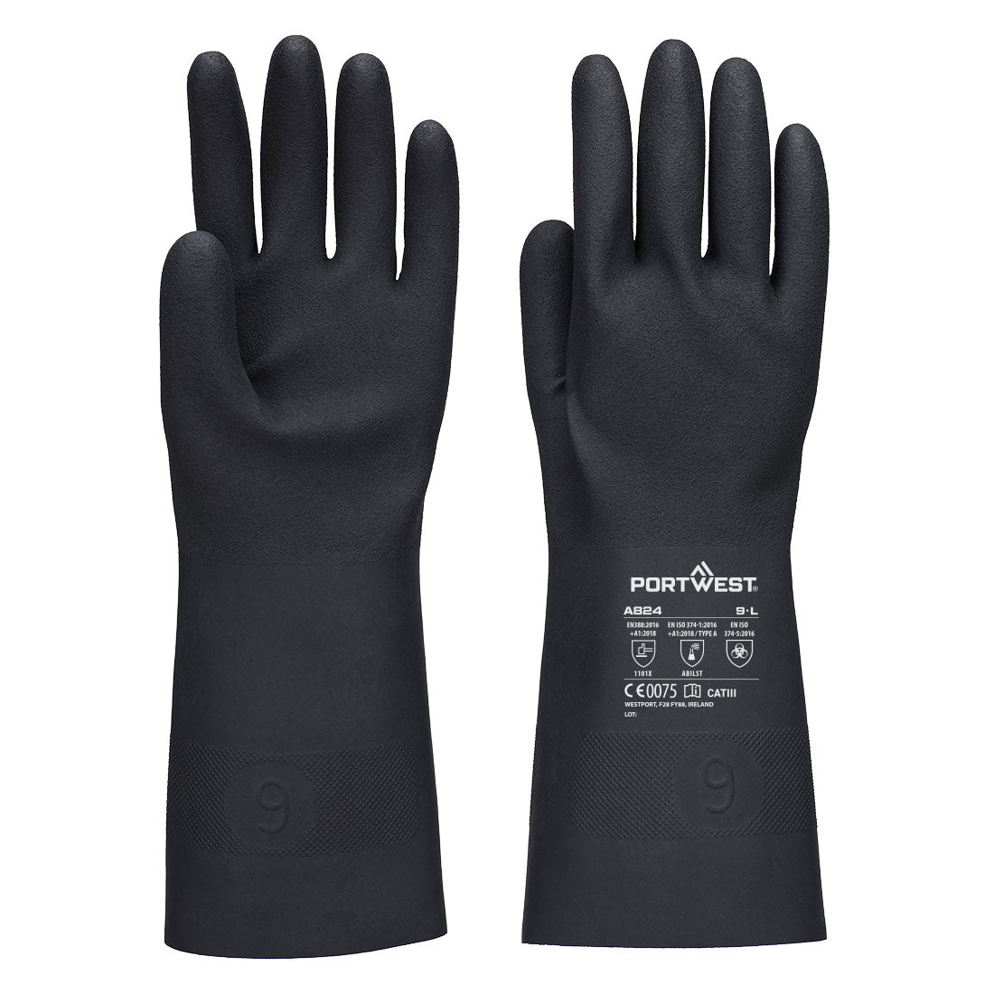 Chem 350 Butyl Gauntlet |  Portwest