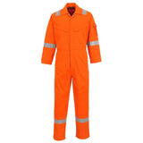 Portwest Araflame Silver Coverall AF73 - Orange - Customisable Coveralls