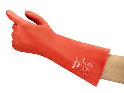 Ansell Alphatec Glove An15 554 - Red - Customisable Chemical